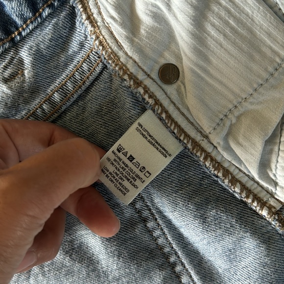 We The Free Denim Front Zip
Mini Skirt, Size 30 - Picture 12 of 13